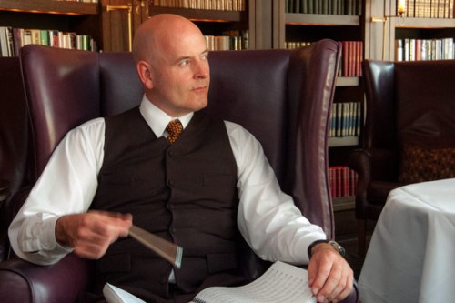 Joe Thompson at King Edward's School music department, Birmingham