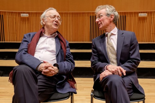 Alfred Brendel at King Edward's School, Birmingham