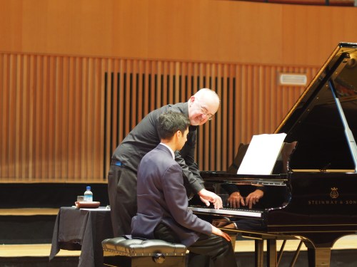 Martin Roscoe master-class at King Edward's School, Birmingham