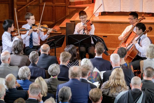 Music at King Edward's School, Birmingham: Boccherini Quintet at Speech Day, summer 2016