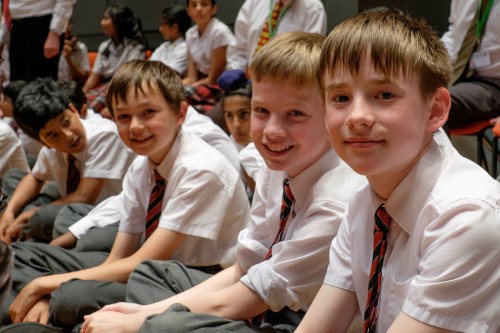 Music at King Edward's School, Birmingham: Rehearsing Romany Wood at Symphony Hall 