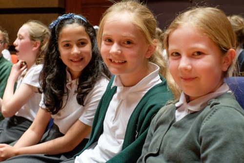 Music at King Edward's School, Birmingham: Rehearsing Romany Wood at Symphony Hall 