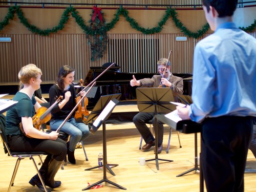 Music at King Edward's School, Birmingham -- CBSO recordings of boys' string quartets (4)