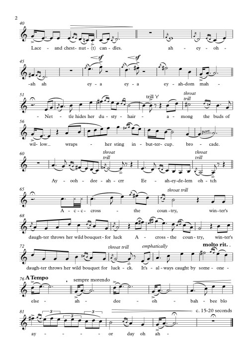 Christopher Churcher's 'Always the Bridesmaid' (Music Department at King Edward's School, Birmingham) (2)