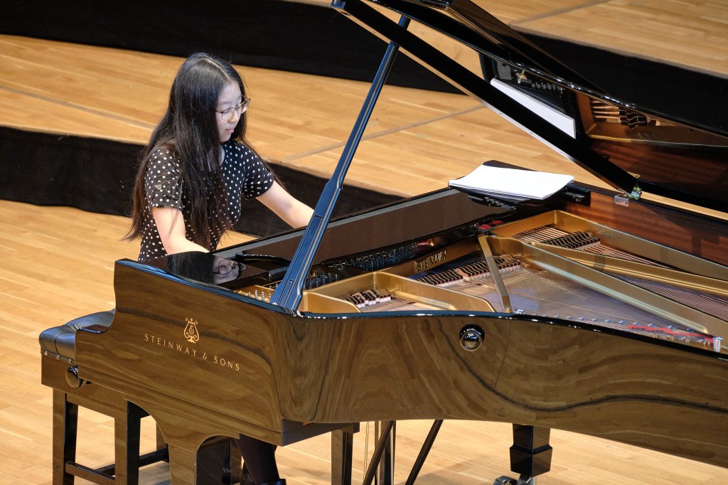King Edward's School, Birmingham. The annual Margaret Davies Recital on Thursday 23 September 2021 in the Ruddock Performing Arts Centre.