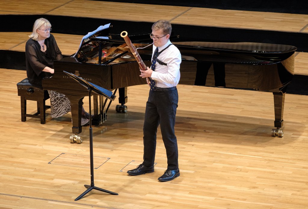 King Edward's School, Birmingham. The annual Margaret Davies Recital on Thursday 23 September 2021 in the Ruddock Performing Arts Centre.