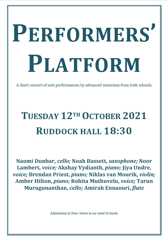 Performance Platform King Edward's School Birmingham (KES) and King Edward's VI School for Girls (KEHS)